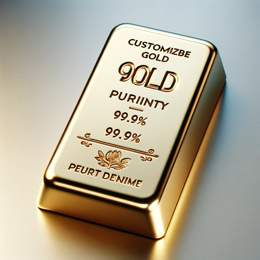 Customized Gold Bars